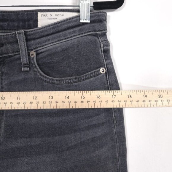 rag & bone Women's‎ Jeans 29 NINA High Rise Ankle Skinny UNIVERSE W2639C724UNI - Picture 5 of 12